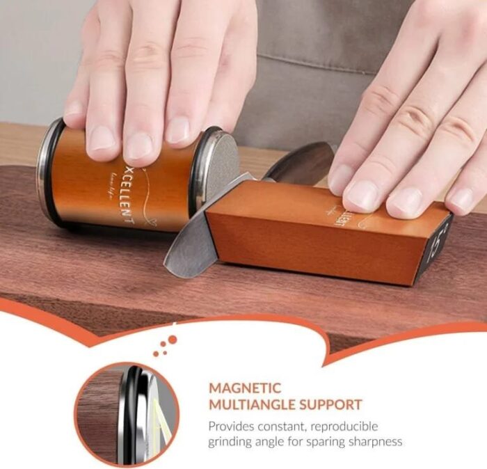 Multiangle Suppport of Worksharp Rolling Knife Sharpener